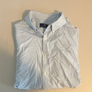 Vineyard Vines Light Blue Casual Button-Down Shirt